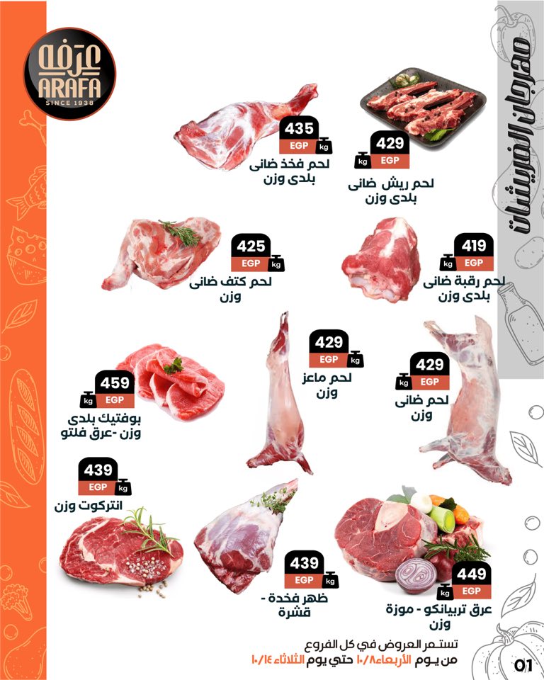 arafa-market offers from 7oct to 1oct 2025 عروض عرفة ماركت من 7 أكتوبر حتى 1 أكتوبر 2025 صفحة رقم 2